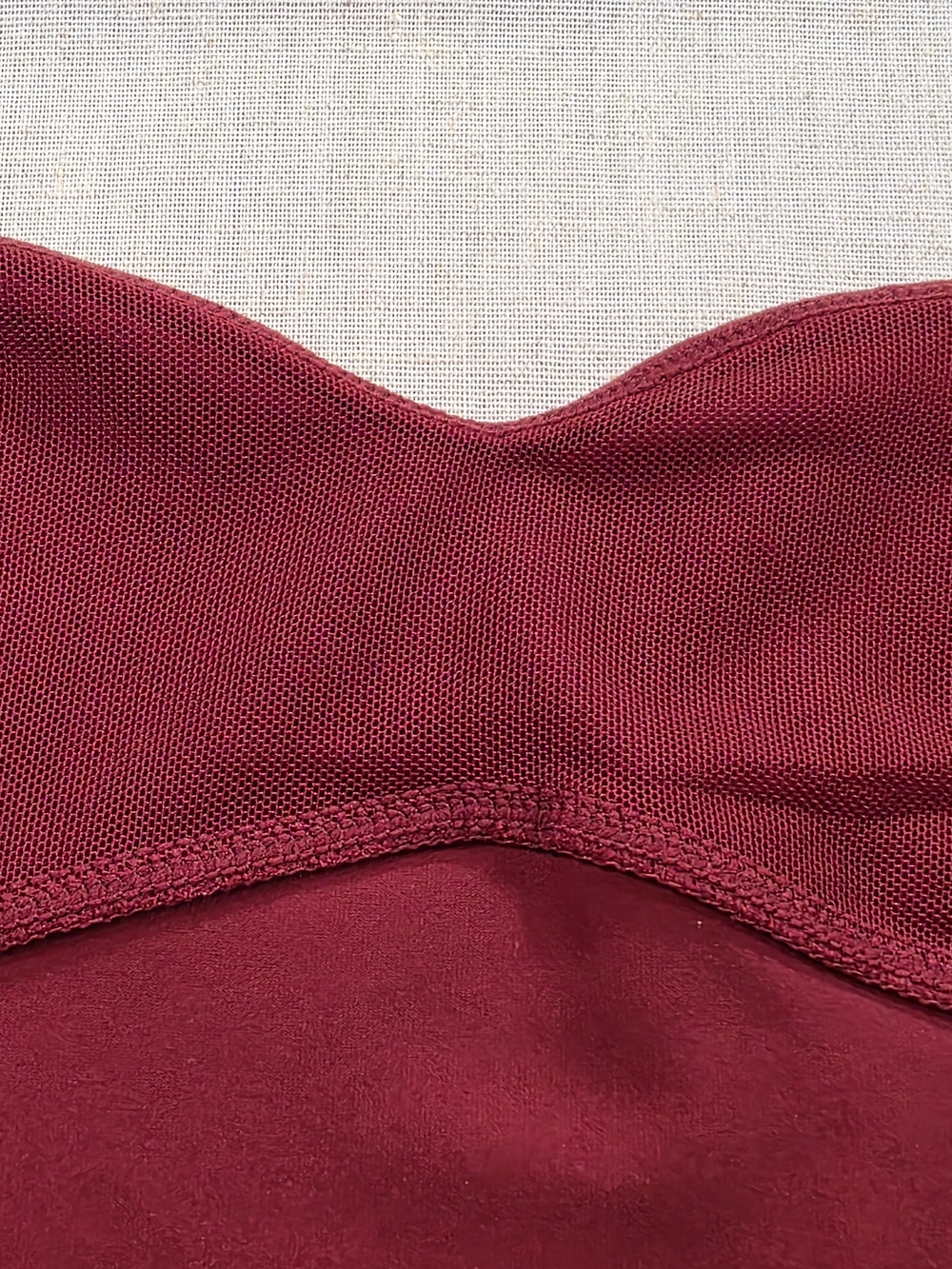 Free People Intimately Somewhere Sometime Tank Burgundy Wine Red Small - Picture 7 of 10